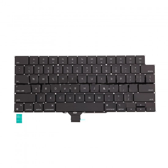 Keyboard (US English) for MacBook Pro A2442/A2485 (Late 2021) Keyboard (US English) for MacBook Pro A2442/A2485 (Late 2021)