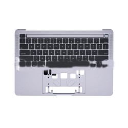Grey Top Case with Keyboard for MacBook Pro 13" M1 A2338 (Late 2020)