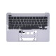 Grey Top Case with Keyboard for MacBook Pro 13" M1 A2338 (Late 2020) Grey Top Case with Keyboard for MacBook Pro 13" M1 A2338 (Late 2020)