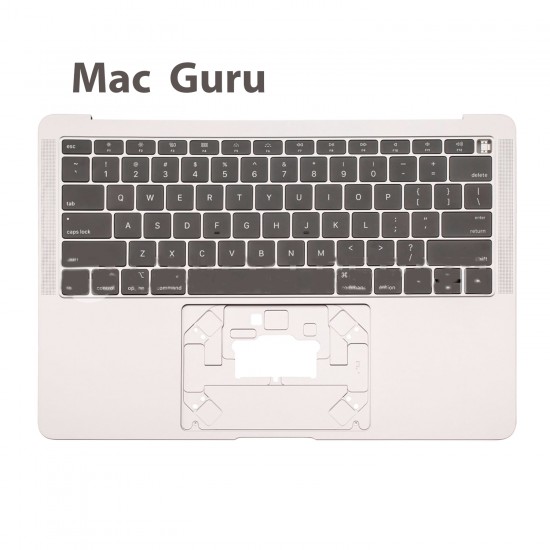 Silver Upper Case with Keyboard for MacBook Air A1932 (Late 2018 -Mid 2019) Silver Upper Case with Keyboard for MacBook Air A1932 (Late 2018 -Mid 2019)
