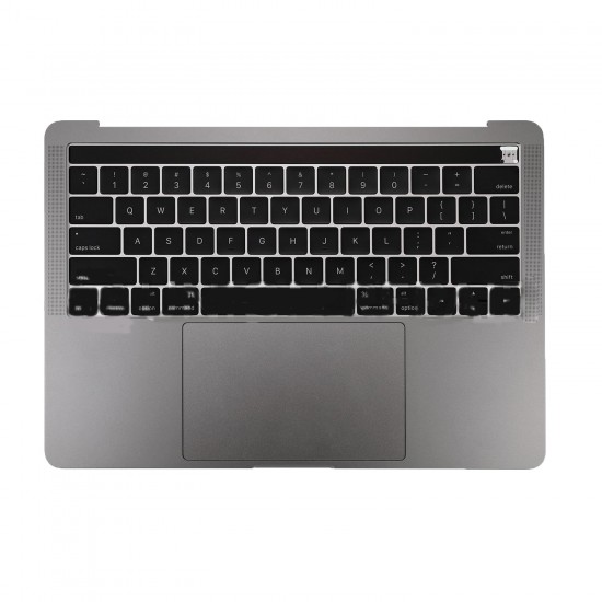 Space Gray Upper Case Assembly (US English) for Macbook Pro 13" Touch A1706 (Late 2016-Mid 2017) Space Gray Upper Case Assembly (US English) for Macbook Pro 13" Touch A1706 (Late 2016-Mid 2017)