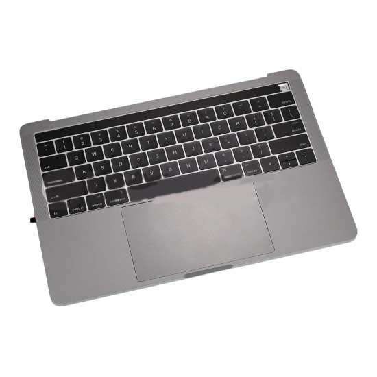 Space Gray Upper Case Assembly (US English) for Macbook Pro 13" Touch A1706 (Late 2016-Mid 2017) Space Gray Upper Case Assembly (US English) for Macbook Pro 13" Touch A1706 (Late 2016-Mid 2017)