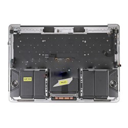 Silver Upper Case Assembly (British English) for Macbook Pro 13" Touch A1706 (Late 2016-Mid 2017)