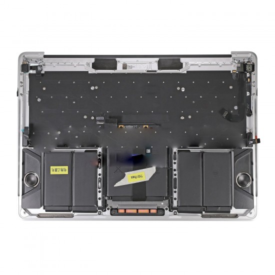 Silver Upper Case Assembly (US English) for Macbook Pro 13" Touch A1706 (Late 2016-Mid 2017) Silver Upper Case Assembly (US English) for Macbook Pro 13" Touch A1706 (Late 2016-Mid 2017)