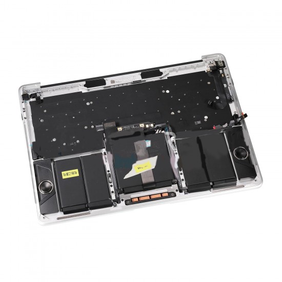 Silver Upper Case Assembly (US English) for Macbook Pro 13" Touch A1706 (Late 2016-Mid 2017) Silver Upper Case Assembly (US English) for Macbook Pro 13" Touch A1706 (Late 2016-Mid 2017)
