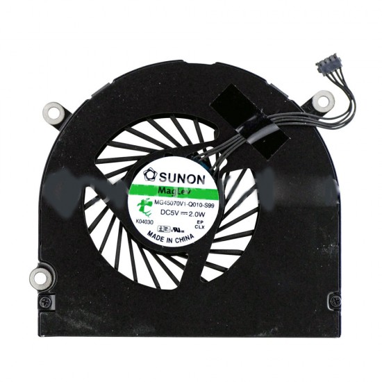 Right CPU Fan for MacBook Pro 17" Unibody A1297 (Early 2009-Late 2011) Right CPU Fan for MacBook Pro 17" Unibody A1297 (Early 2009-Late 2011)