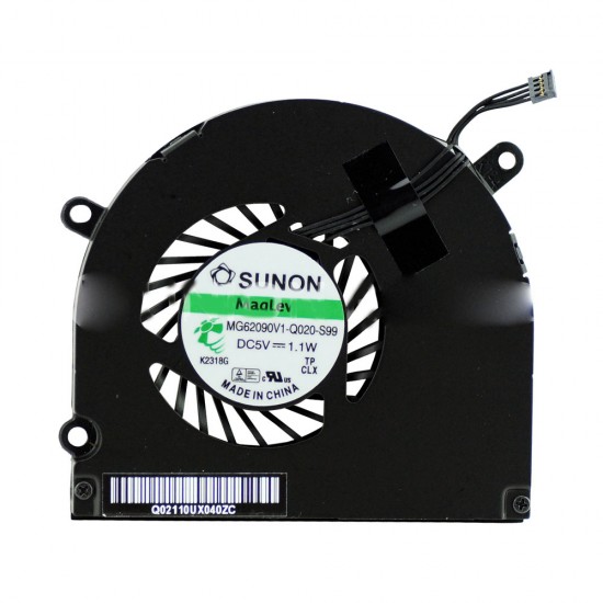 Right CPU Fan for Unibody MacBook Pro 15" A1286 (Late 2008-Mid 2012) Right CPU Fan for Unibody MacBook Pro 15" A1286 (Late 2008-Mid 2012)