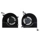Fans Left+Right for Unibody MacBook Pro 15" A1286