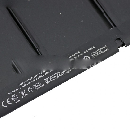 Battery A1417 for MacBook Pro 15" Retina A1398 (Mid 2012-Early 2013)