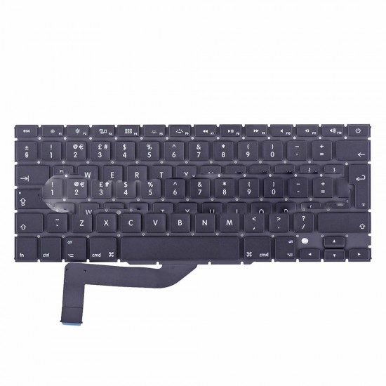 Keyboard(British English) for MacBook Pro Retina 15" A1398 (Mid 2012-Early 2013) Keyboard(British English) for MacBook Pro Retina 15" A1398 (Mid 2012-Early 2013)