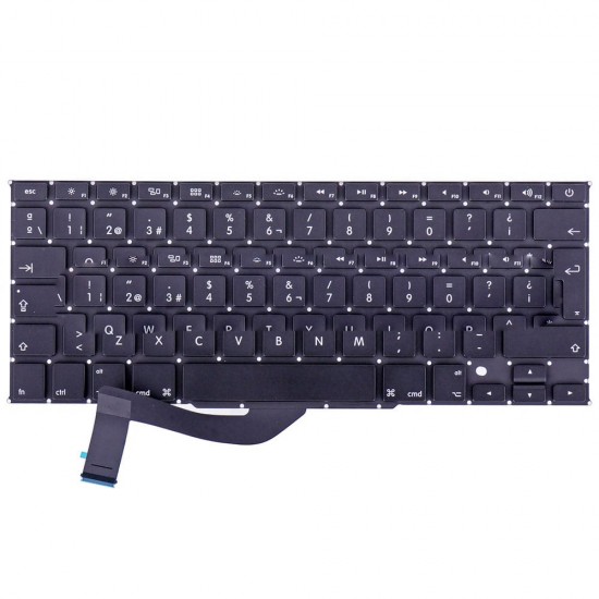 Keyboard (Spanish) for MacBook Pro Retina 15" A1398 (Mid 2012-Early 2013)