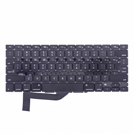 Keyboard (US English) for MacBook Pro Retina 15" A1398 (Late 2013-Mid 2015) Keyboard (US English) for MacBook Pro Retina 15" A1398 (Late 2013-Mid 2015)